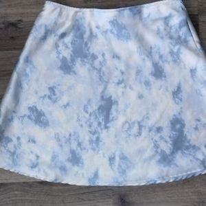 Silk skirt (not sure if real silk)